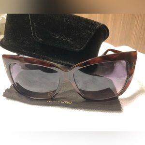 Tom Ford Polarized Sunglasses with Velvet Case
